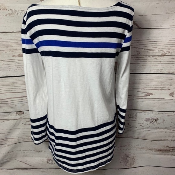 J. Crew Boatneck Striped Tee - Picture 5 of 8